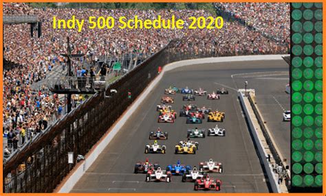 indianapolis 500 date 2020